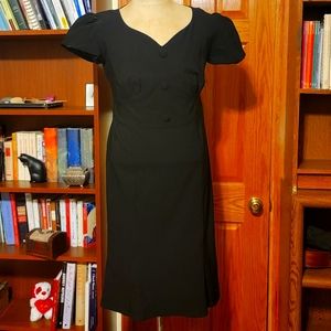 Fishtail dress vintage repro by Lady V UK 18